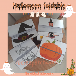 Halloweeen foldable