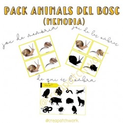Pack animals del bosc_memòria